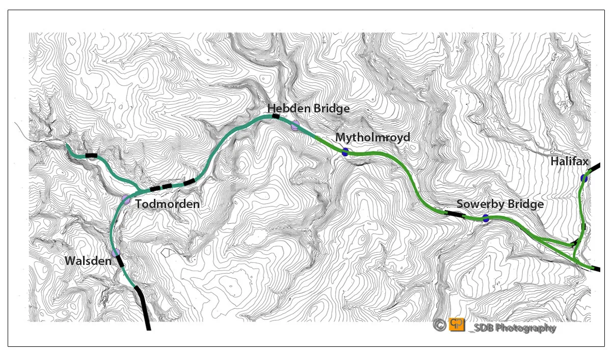 Calderdale mapping project for small towns